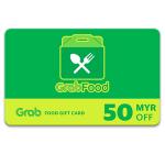 Grab Food Gift Card MYR50